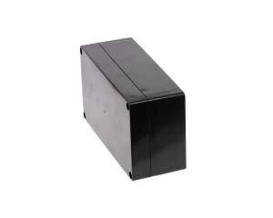 box plastic black 158*90*60mm